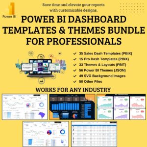 100+ Power BI Templates Bundle (1)