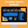IT Help Desk Power BI Dashboard Template for Ticket Management